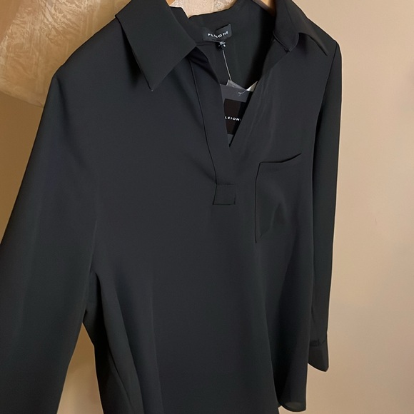 Pleione Tunic Style Top | NWT | Black | Size Small - Picture 9 of 11